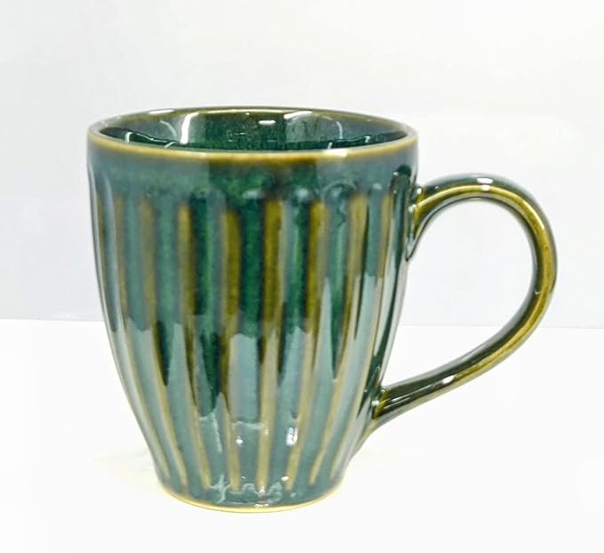 Cup'n'Crock Premium Ceramic Coffee Mugs - Set of 6, 300 ML