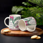 Cup'n'Crock Ceramic Tea/Coffee Mugs (STAG Green Mug Set of 2)